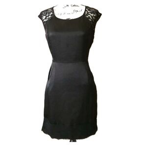 Nicole Miller Little Black Lace Dress
